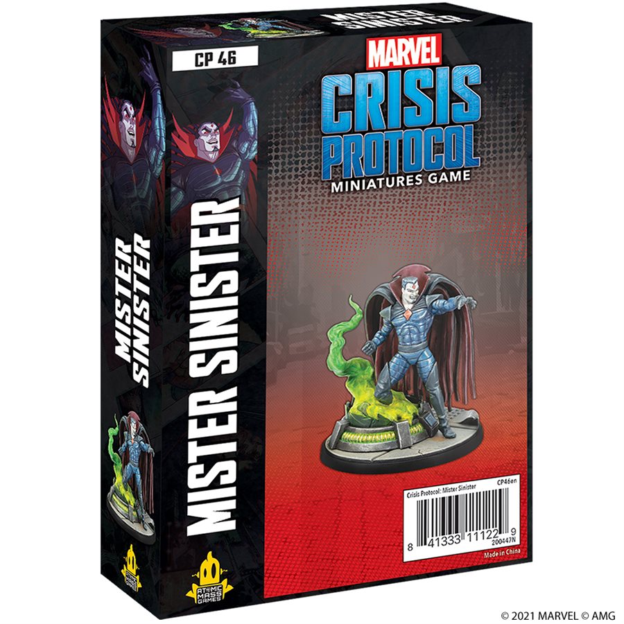 Marvel Crisis Protocol: Mr. Sinister Character Pack