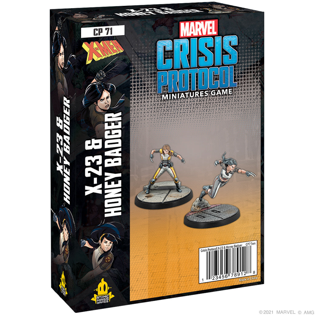 Marvel Crisis Protocol: X23 & Honey Badger Character Pack