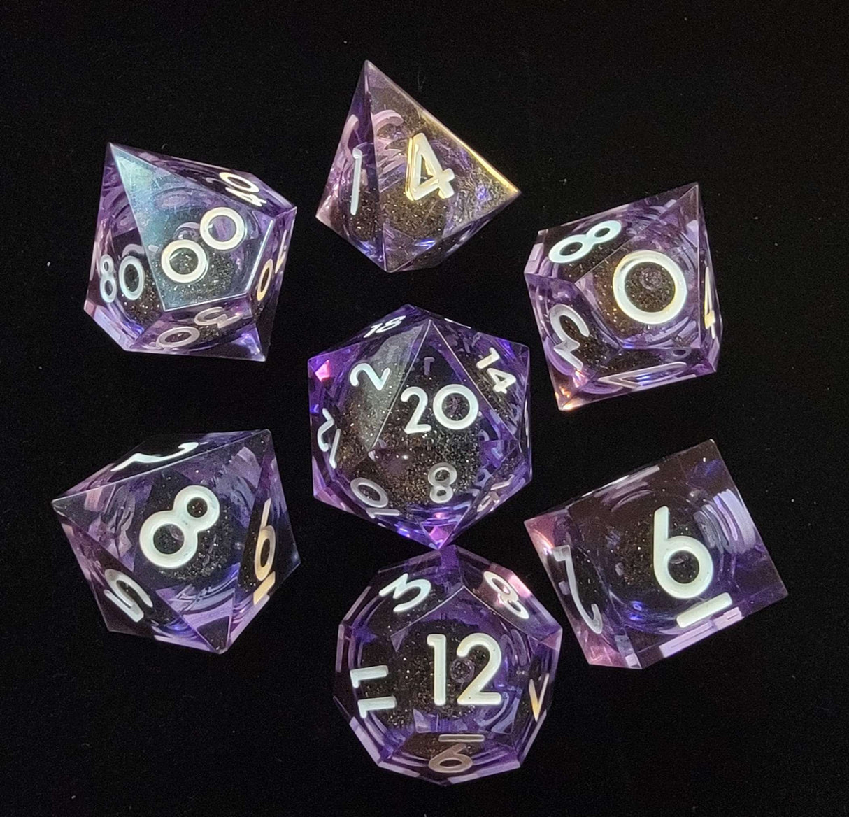 NHG DICE: LIQUID CORE: PURPLE DUST