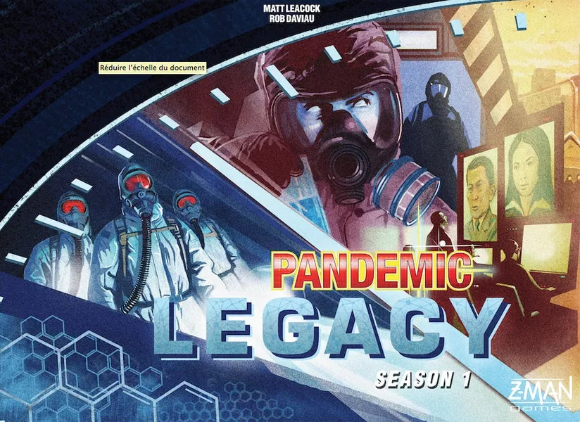 PANDEMIC LEGACY : SEASON 1 BLUE