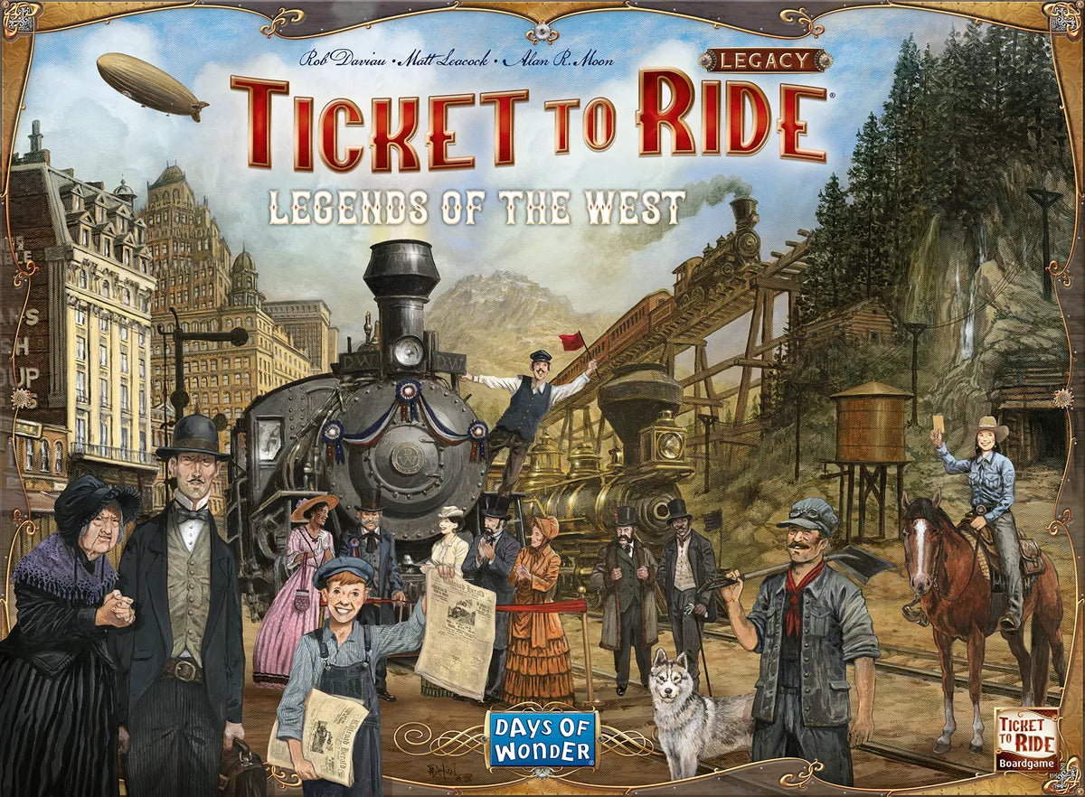 TICKET TO RIDE : LEGACY - LEGENDS OF THE WEST (EN)