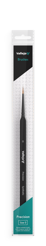 VALLEJO  ROUND #0 SYNTHETIC,TRIANGLE HANDLE PRECISION