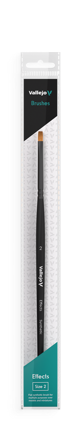 VALLEJO  FLAT #2 SYNTHETIC HAIR : EFFECTS