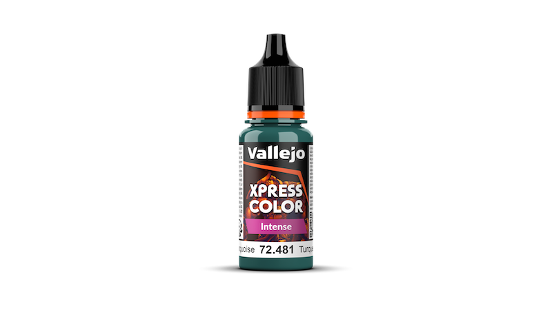 VALLEJO XPRESS COLOR: HERETIC TURQUOISE 18ML - INTENSE