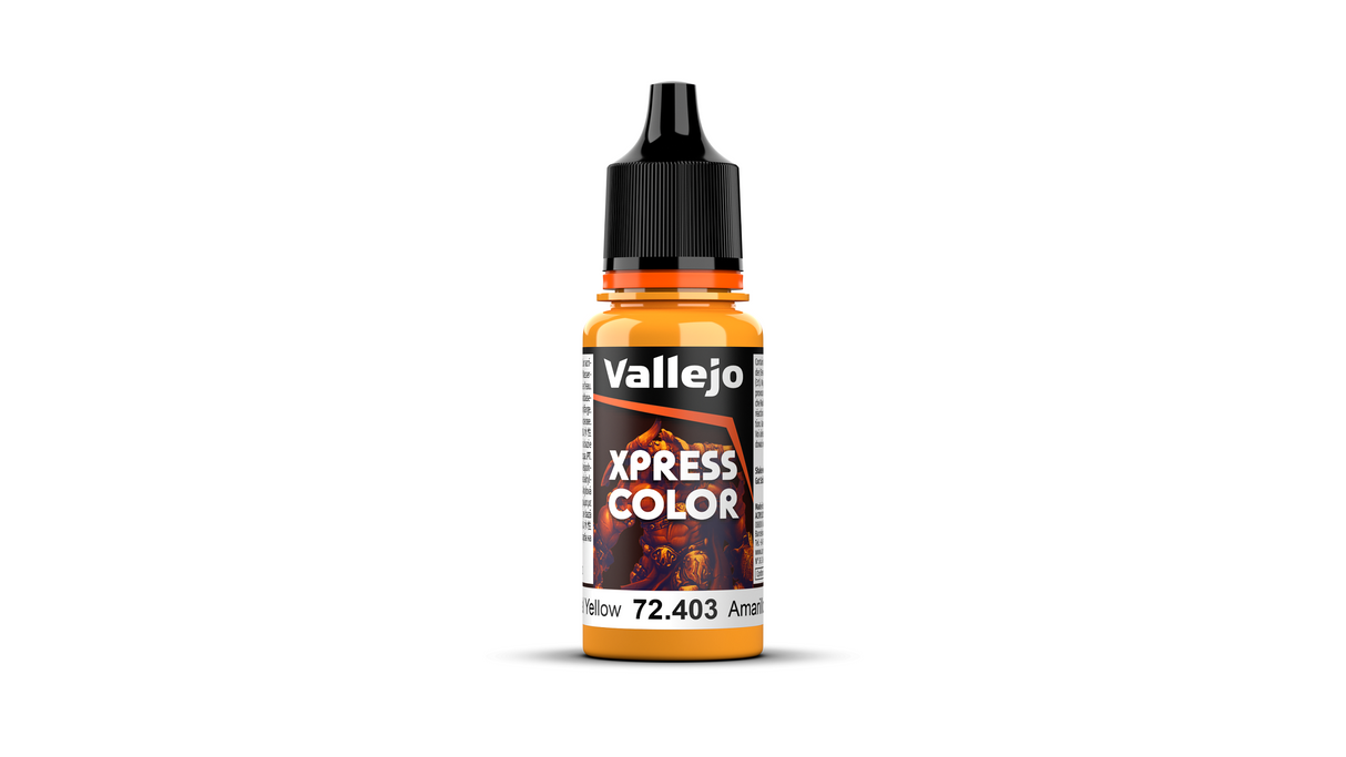 VALLEJO XPRESS COLOR: IMPERIAL YELLOW 18ML