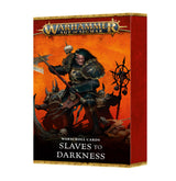 WARSCROLL CARDS SLAVES TO DARKNESS
