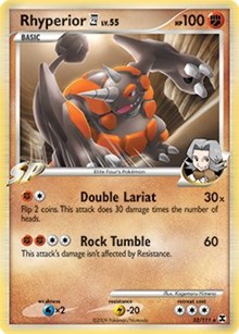 Rhyperior E4 (DPPt Rising Rivals) (Holofoil) - NM