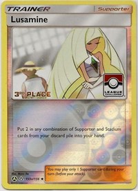 Lusamine - 153a/156 (League Challenge) [3rd Place] (Reverse Holofoil) - NM