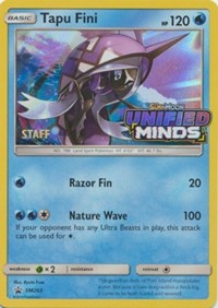 Tapu Fini - SM203 (Staff Prerelease Promo) (Holofoil) - NM