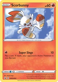 Scorbunny - SWSH002 (Holofoil) - NM