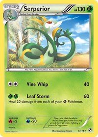 Serperior - 5/114 (Green Tornado Theme Deck exclusive) - NM